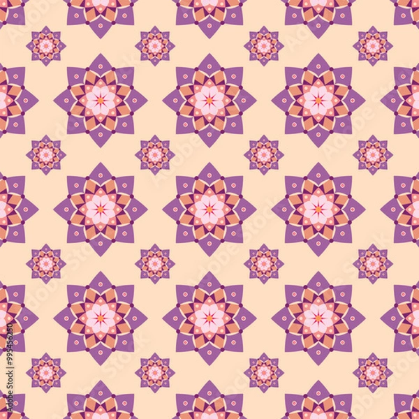 Obraz Seamless pattern design. Textile pattern