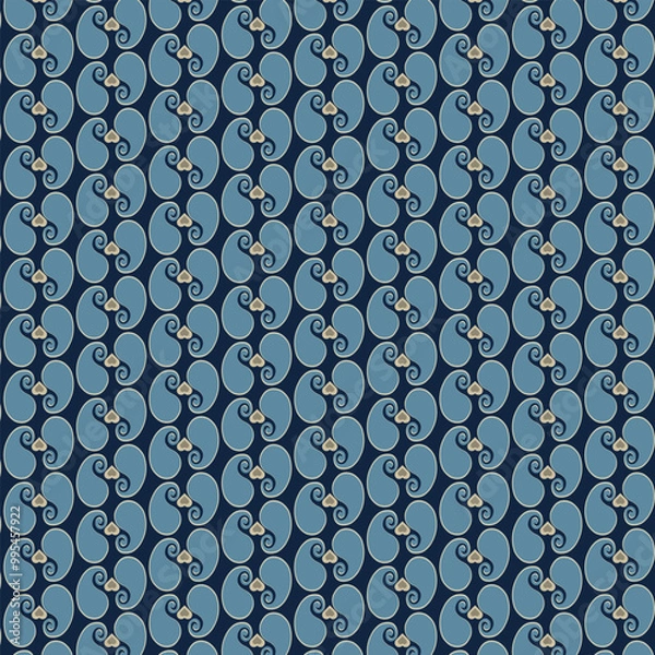 Obraz Seamless pattern design. Textile pattern