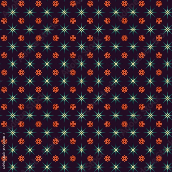 Obraz Seamless pattern design. Textile pattern