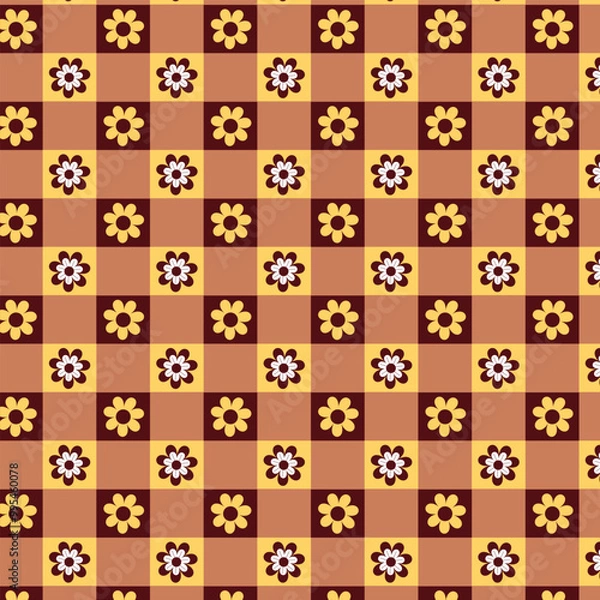 Obraz Seamless pattern design. Textile pattern
