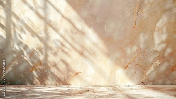 Fototapeta Pale tan marble backdrop