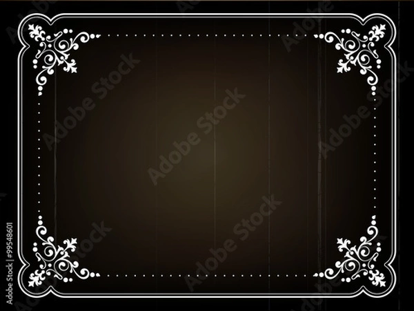 Fototapeta Old movie frame