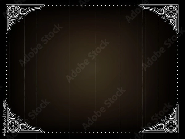 Fototapeta Old movie frame