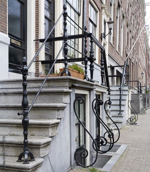 Fototapeta Treppen  Amsterdam