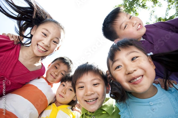 Obraz Picture of Children from Below