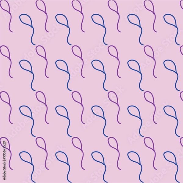 Fototapeta seamless pattern with puzzle pieces