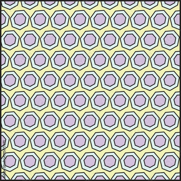 Fototapeta seamless pattern with circles