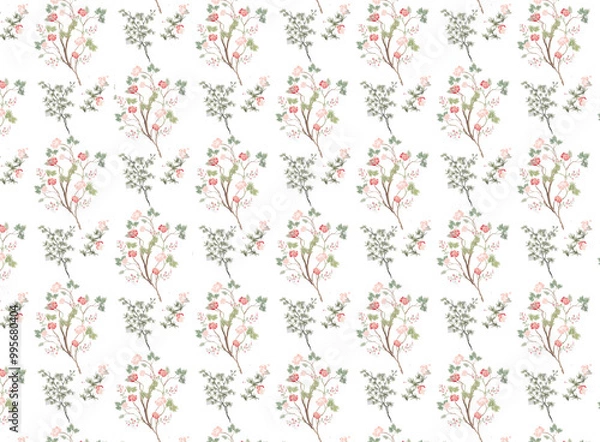 Fototapeta shameless tree pattern design