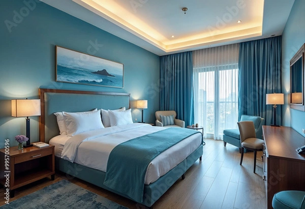 Obraz luxury hotel room