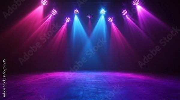 Fototapeta Stage Lights