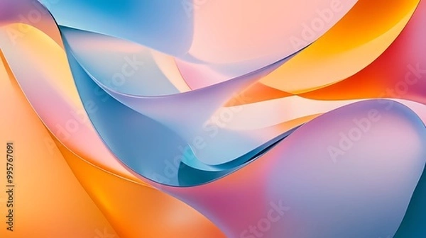 Fototapeta Abstract Colorful Shapes