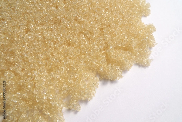 Obraz 粗糖および白背景