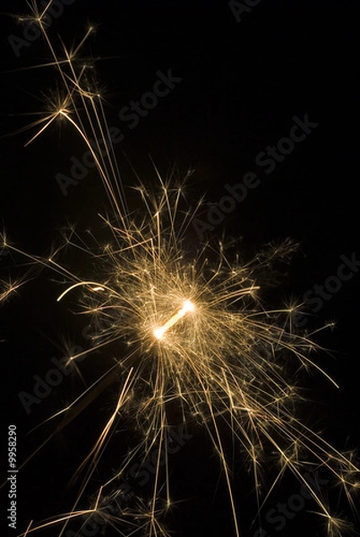 Fototapeta Brennende Wunderkerze