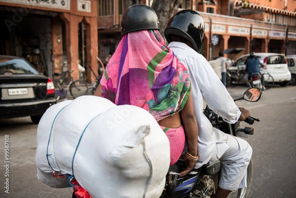 Obraz Road View in Jaipur