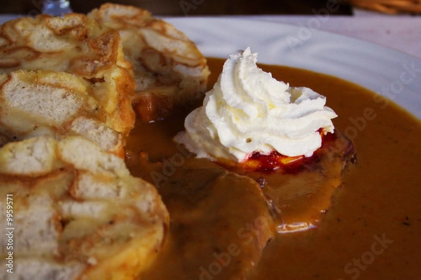 Obraz Svickova in a restaurant in Vienna