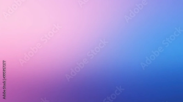 Fototapeta Stylish Gradient Background Transitioning from Deep Blue to Soft Lavender. Elegant Colorful Transitions for Digital Art and Design.
