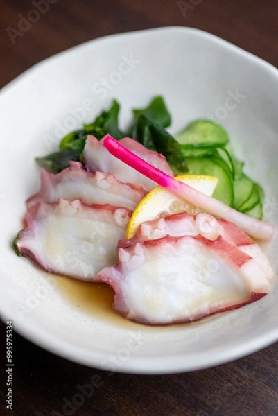 Obraz たこ酢のお造り