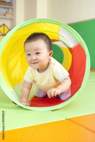 Obraz Baby Boy Playing