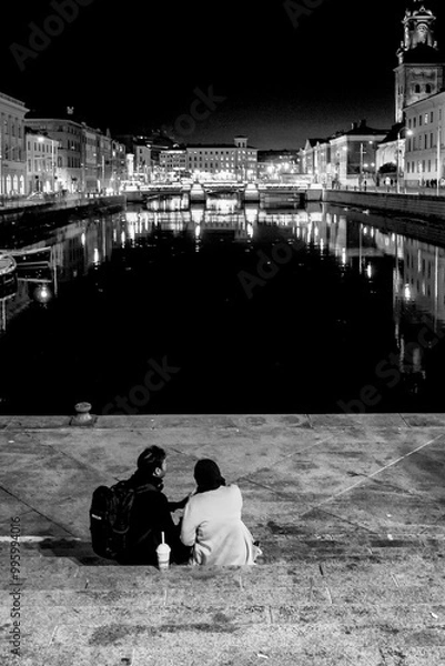 Fototapeta Milk Shake By The Canal