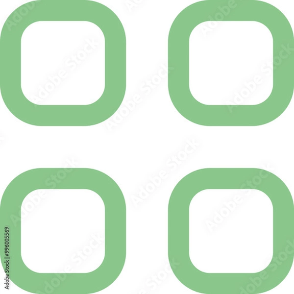 Fototapeta Design grid icon vector