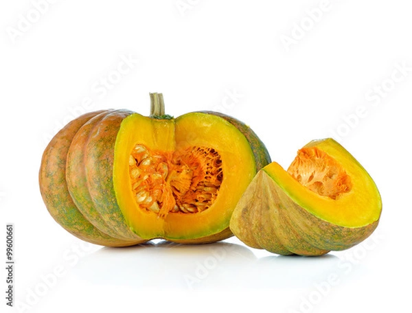 Obraz Pumpkin isolated on white background