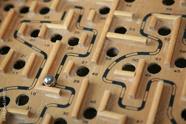 Obraz centrum labiryntu