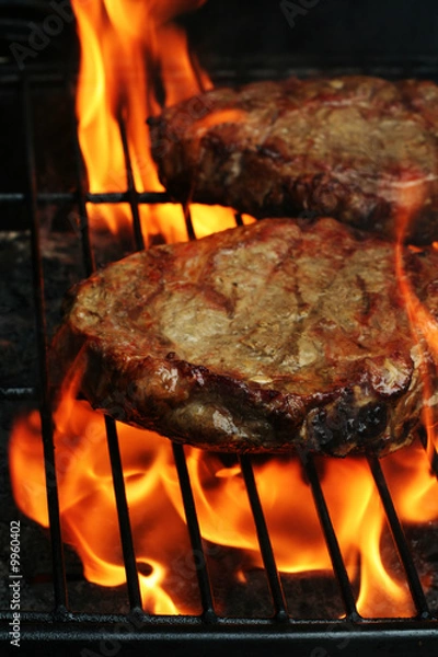 Fototapeta Steki barbeque