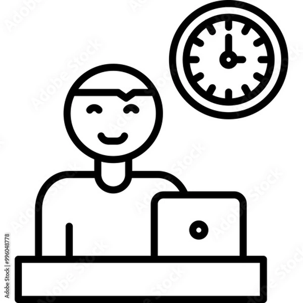 Obraz Remote Work Icon