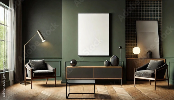 Fototapeta Mockup poster frame 
3d render