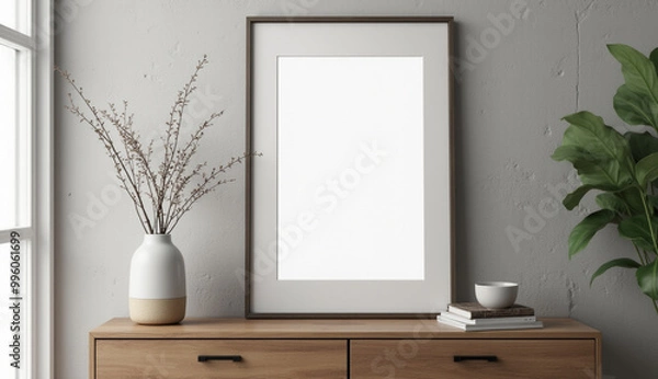 Fototapeta Mockup poster frame 
3d render