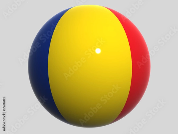 Obraz National Flag. Chad