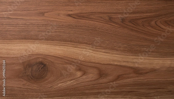 Obraz Brown walnut wood grain texture with beautiful natural grain pattern.