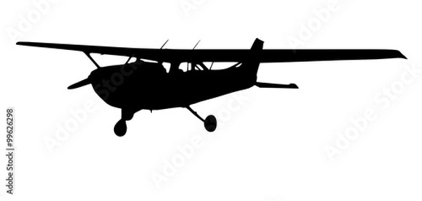 Obraz a small airplane 