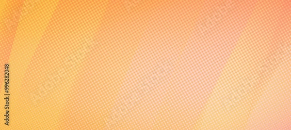 Fototapeta Orange gradient widescreen panorama background. Suitable for banner, poster, advertising. and various other design works