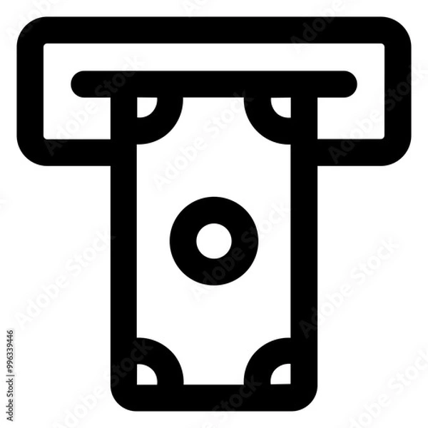 Obraz Atm bank banking