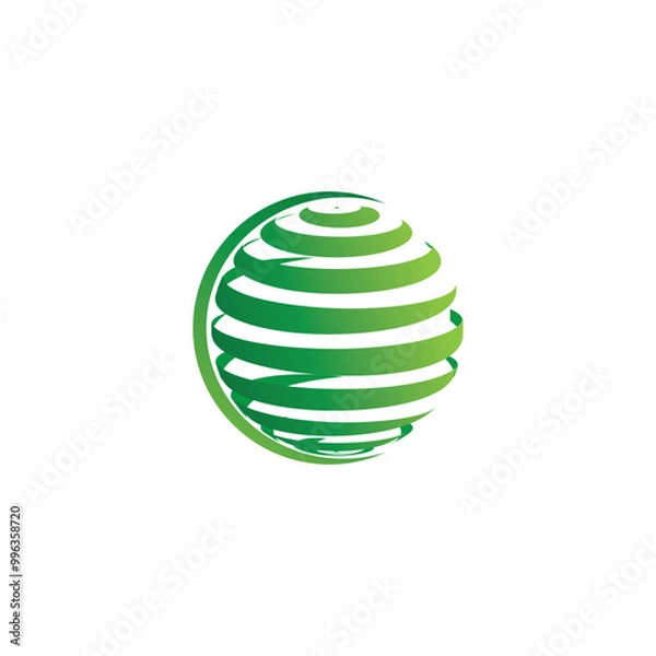 Fototapeta Global Logo Vector Art  Icons  and Graphics