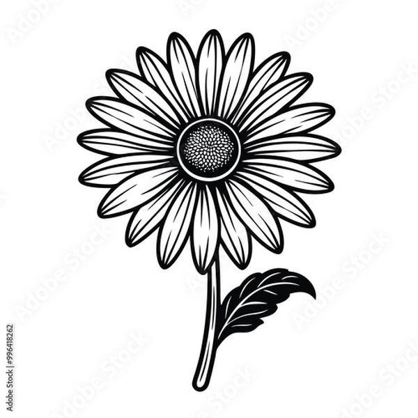 Obraz Adobe Illustrator Artwork flower vector