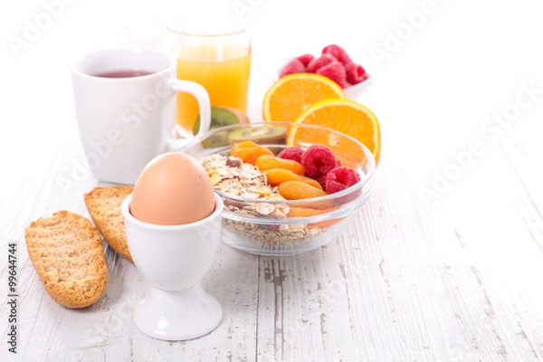 Fototapeta healthy breakfast