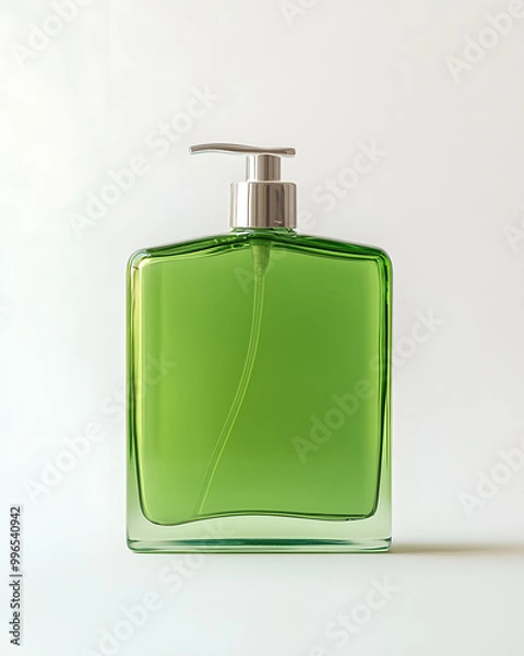 Obraz Bottle of soap mock up isolated on a white background