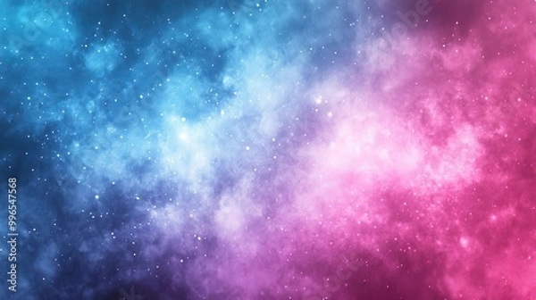 Fototapeta Wallpaper design with a gradient background in blues and pinks