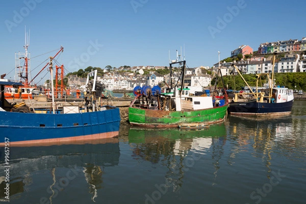 Fototapeta Brixham Harbour
