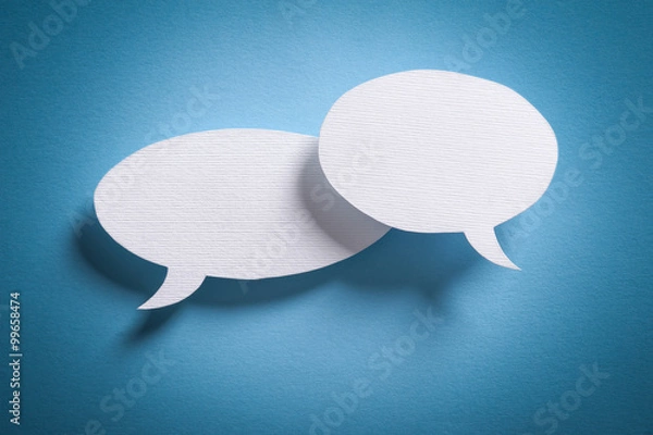 Obraz Speech bubbles