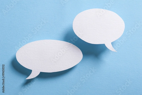 Obraz Speech bubbles