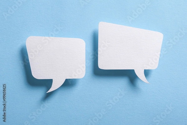 Obraz Speech bubbles