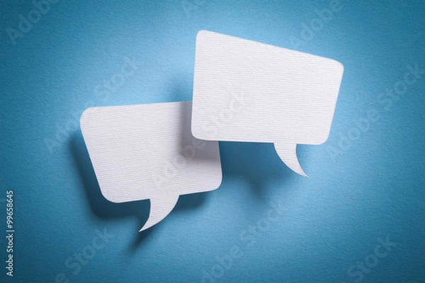 Obraz Speech bubbles