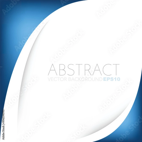 Fototapeta graphic vector curve line overlap background for text and message design