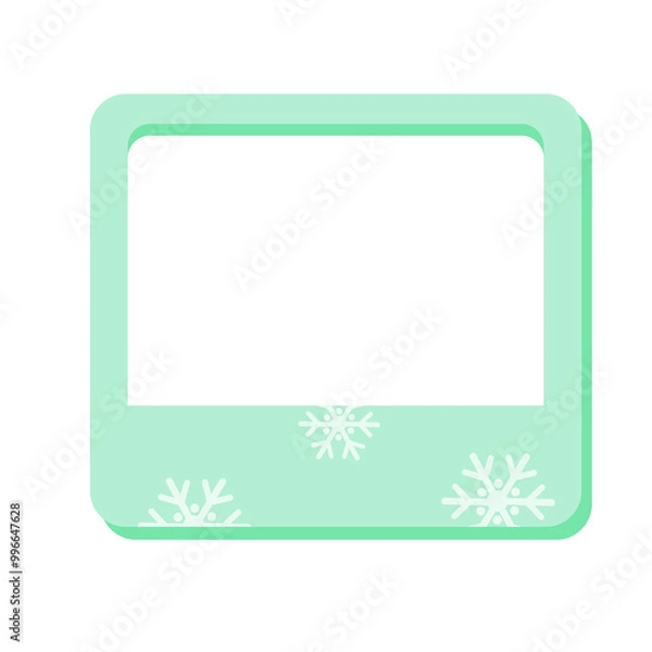 Obraz snow frame