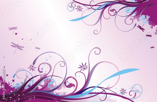 Fototapeta floral vector