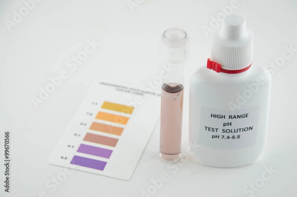 Obraz pH test kit