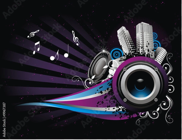 Obraz music vector